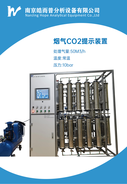 烟气CO2提示装置